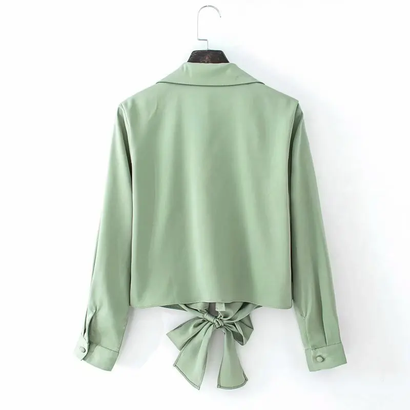 Zl45-h698 женская блузка blusa feminina blusas рубашка для женщин Новинка Ретро однотонный