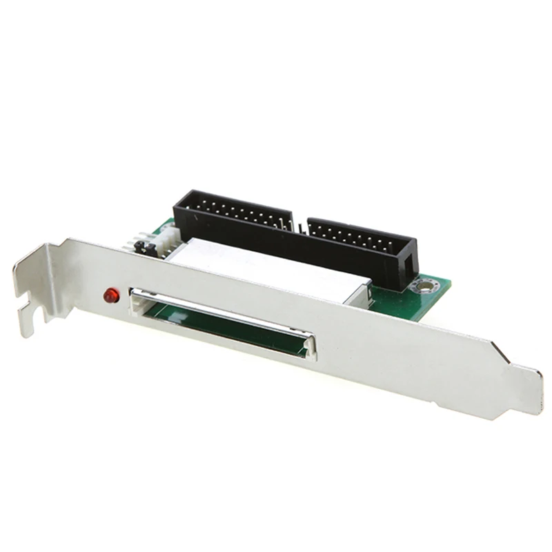 40 контактный компактный конвертер CF карты на 3 5 IDE с задней панелью кронштейна