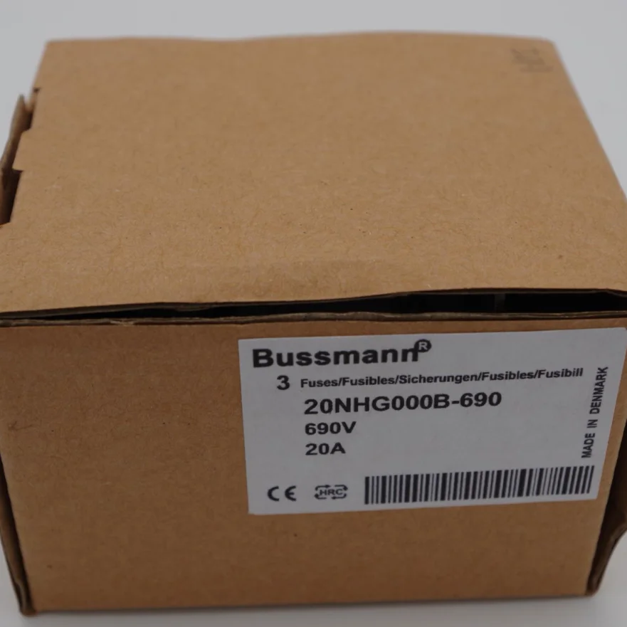 

NH000 Fuse 20NHG000B-690 20A 690V Ceramic Fuse for short circuit protection