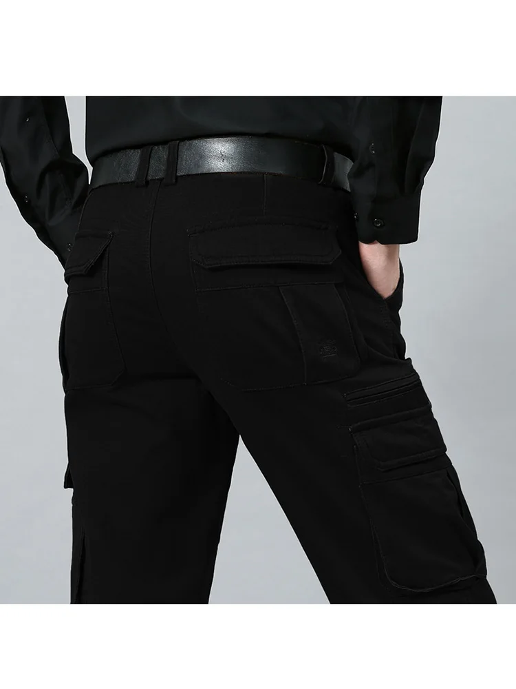 Брюки карго мужские мешковатые брюки с несколькими карманами повседневные штаны