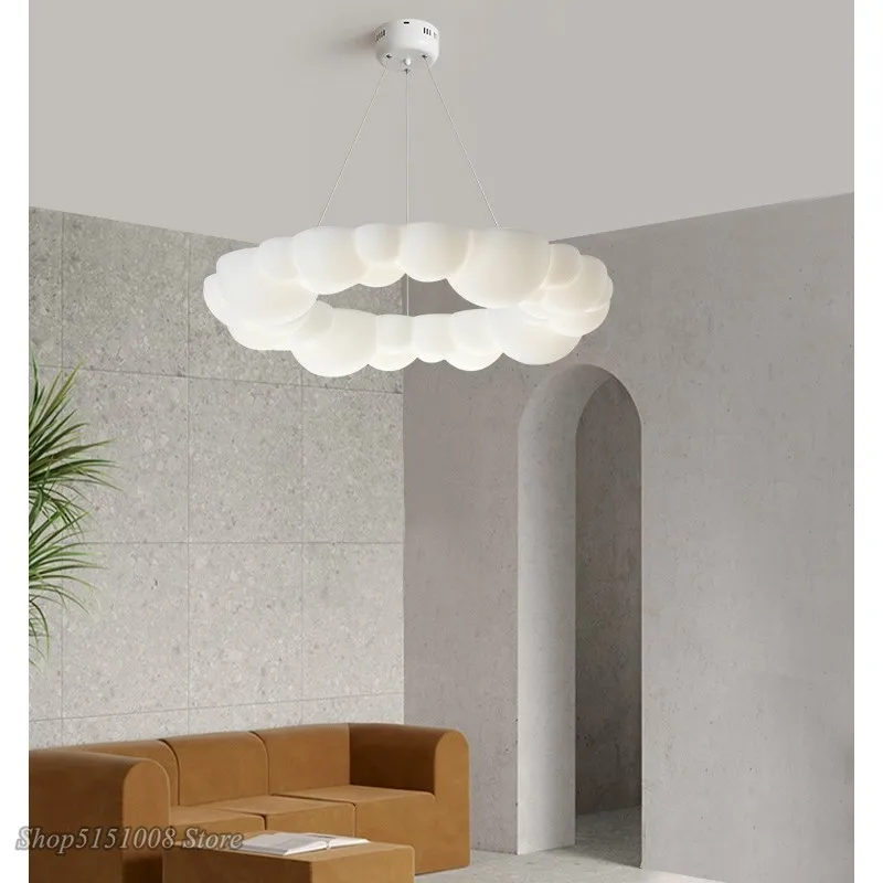 

Nordic designer bubble lamp creative personality living dining room chandelier simple modern bedroom childrens room ceiling lamp