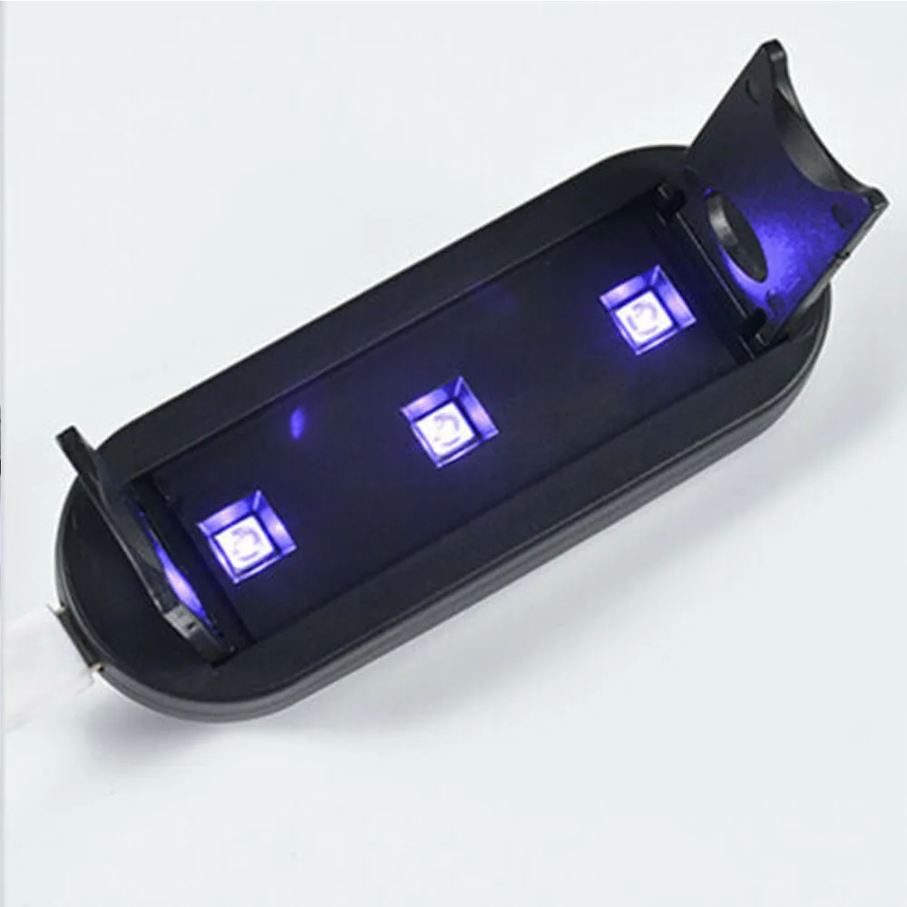 Nail Gel Varnish Dryer Art Tools UV LED Nails Portable 6W Machine 3 Lamp Micro USB Cable Home | Лампы и освещение
