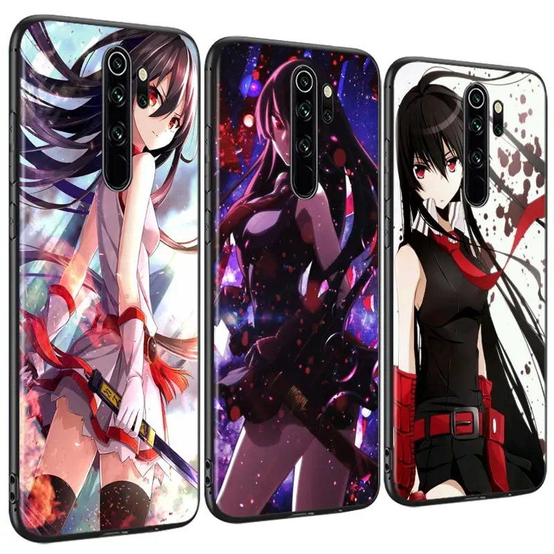 Чехол Akame Ga Kill для Xiaomi Redmi Note 9 9S Max 8T 8 7 6 5 Pro 5A 4X 4 | Мобильные телефоны и аксессуары
