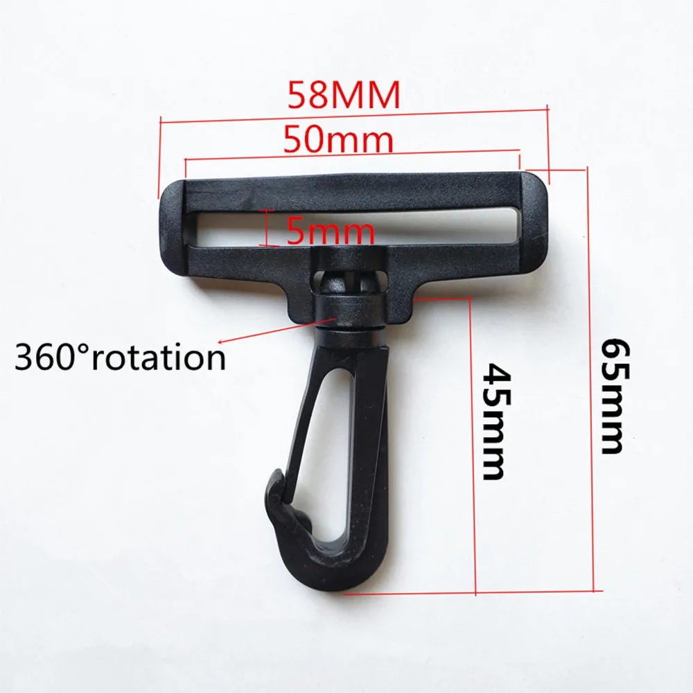Пластиковые шарнирные крючки с защелкой 2 шт. 10/15/20/25/30/38/50 мм