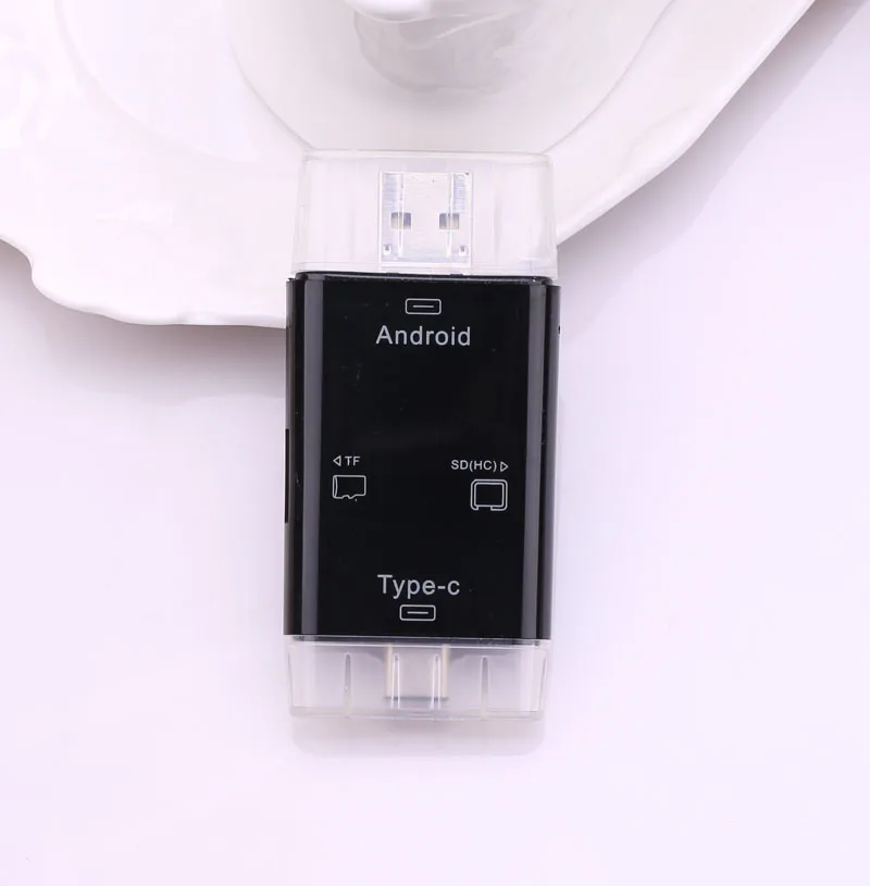 Считыватель смарт-карт 3 в 1 Type C SD TF для Samsung Galaxy S20 S10 S8 S9 Note 10 Huawei xiaomi OTG Android Phone |