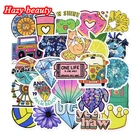 Наклейки Детские, водонепроницаемые, 50 шт.