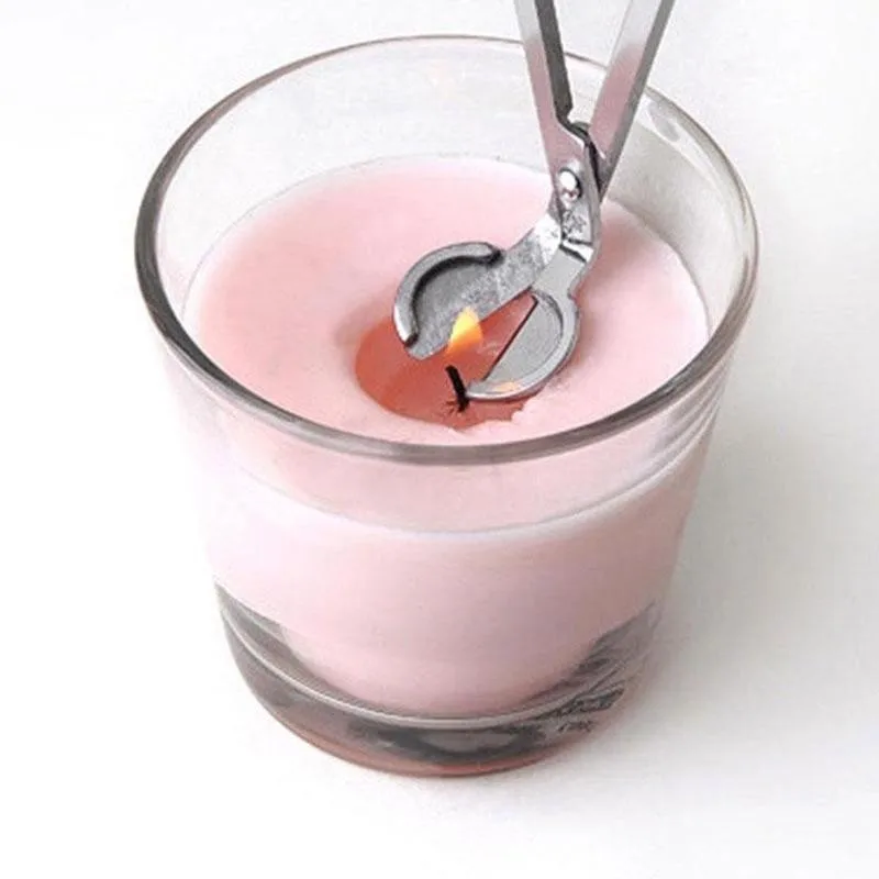 

Candle Wick Trimmer Steel Candle Wick Trimmer Oil Scissor Trim Snuffer Hook Lamp Tool Cutter O6N0