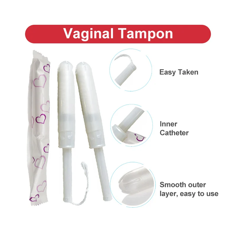 6 шт. органические тампоны для менструального цикла аналогичные менструальным