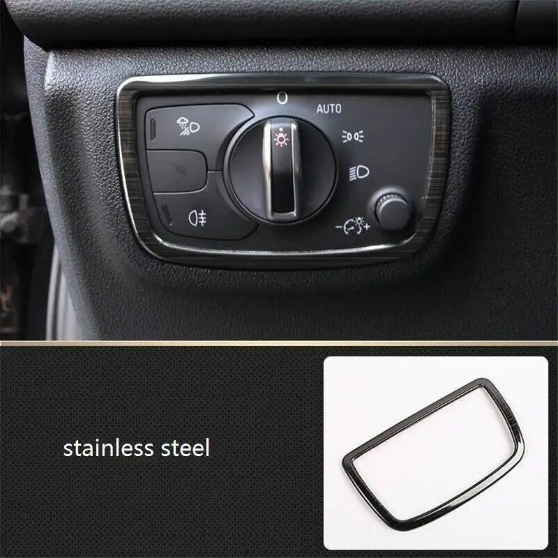 Car Decorative Modified Chromium Control System Interior Sticker Strip Parts Covers Mouldings 12 13 14 15 16 17 FOR Audi A6L | Автомобили