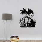 Манга Аниме мультфильм шаблон стены стикеры винил домашний декор для Детская комната для мальчиков подростков наклейки на стену плакат