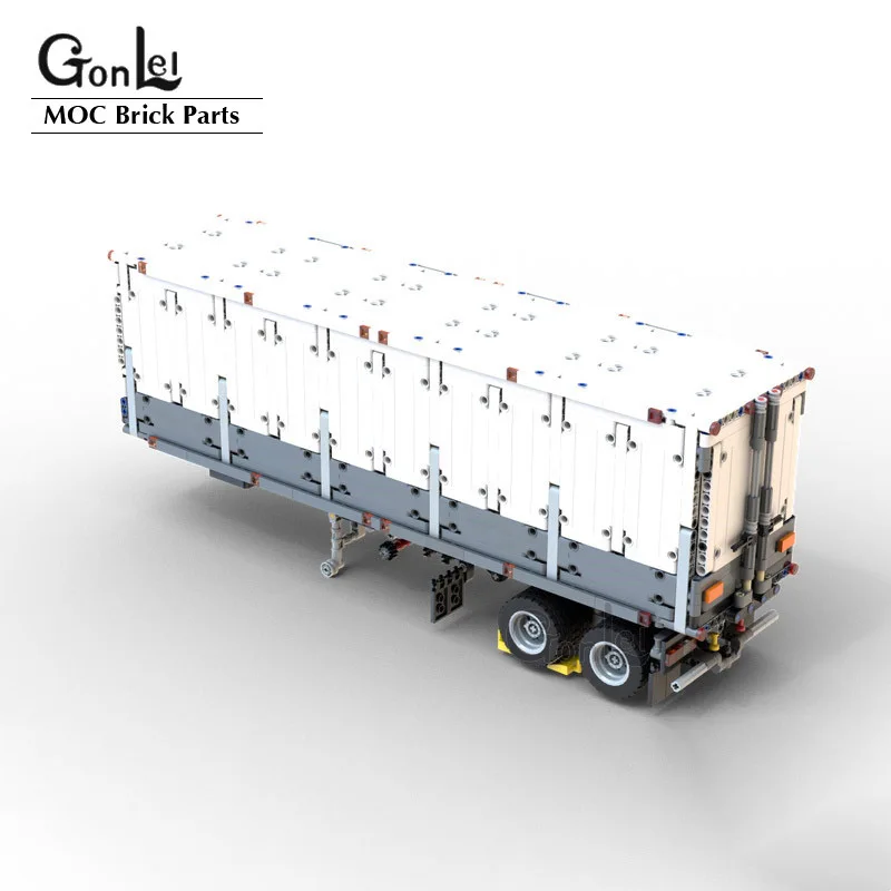 Высокотехнологичный грузовик полуподвесной задний багажник контейнер-тренажер