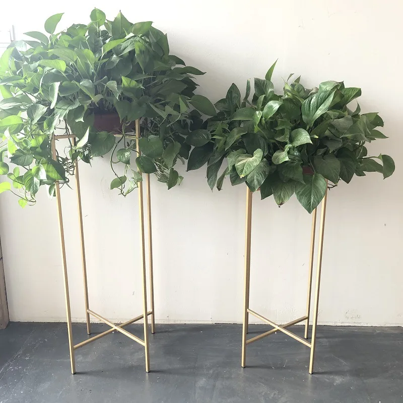 80-100 см высокий цветок лоза металлическая стойка Искусственные цветы фон стенд