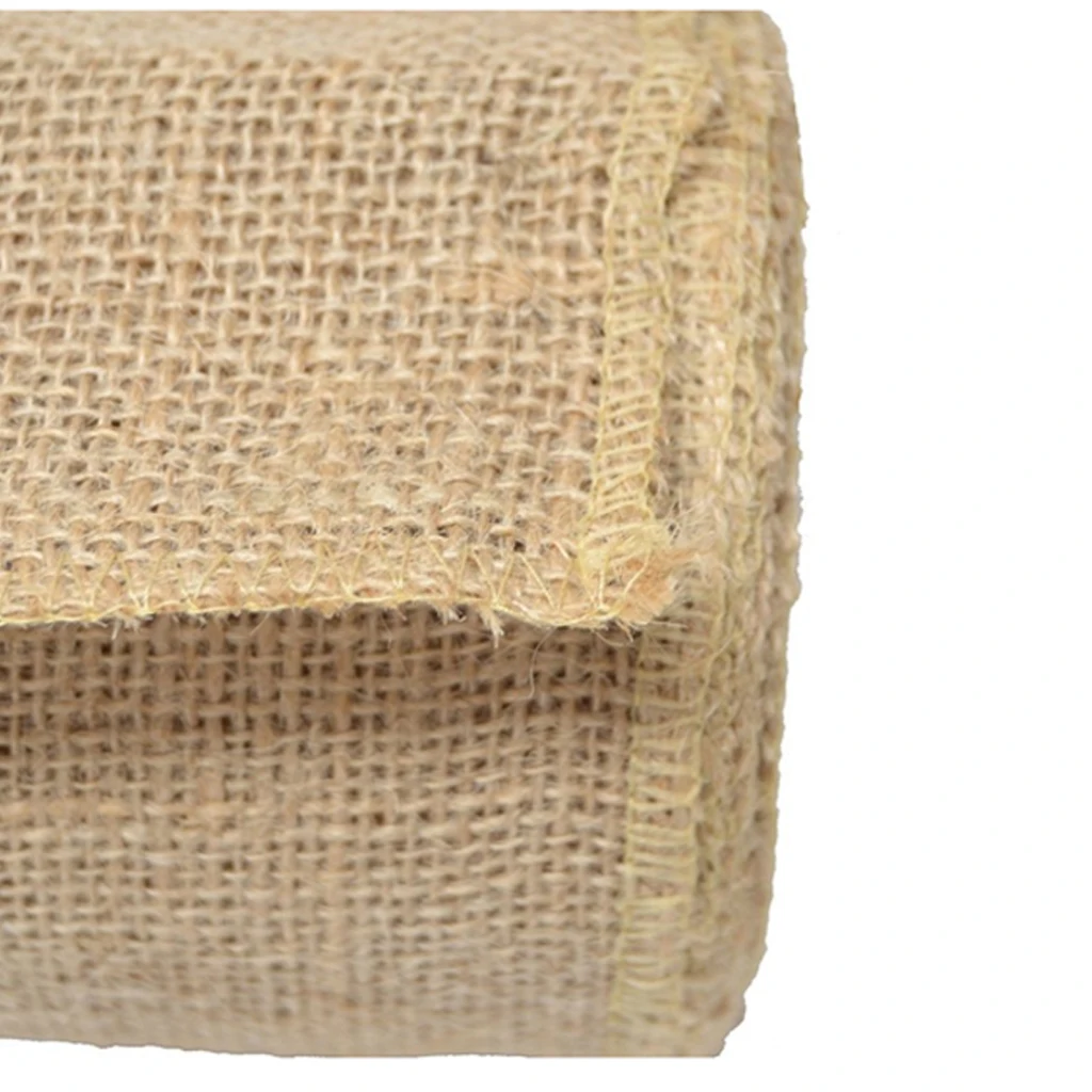 10 м Скатерть из натурального джута лента мешковины для сада тканевые скатерти в