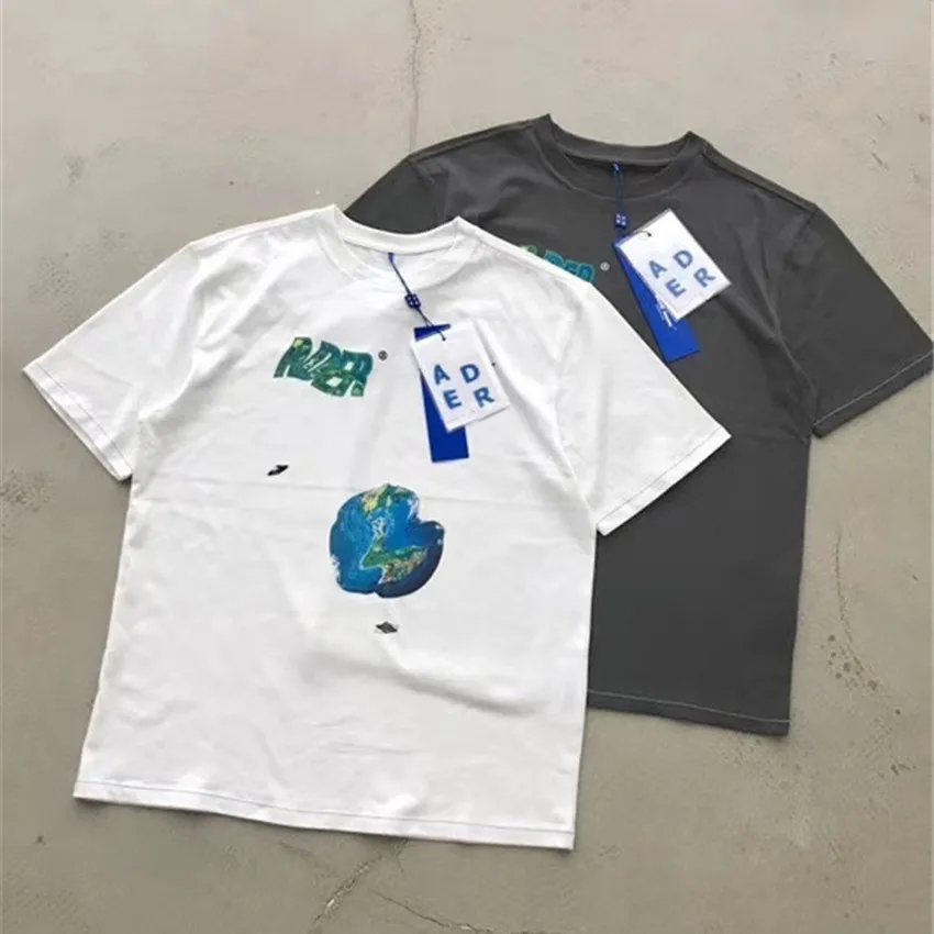 Футболка большого размера с принтом корабля НЛО мужская и женская 1:1 высокое