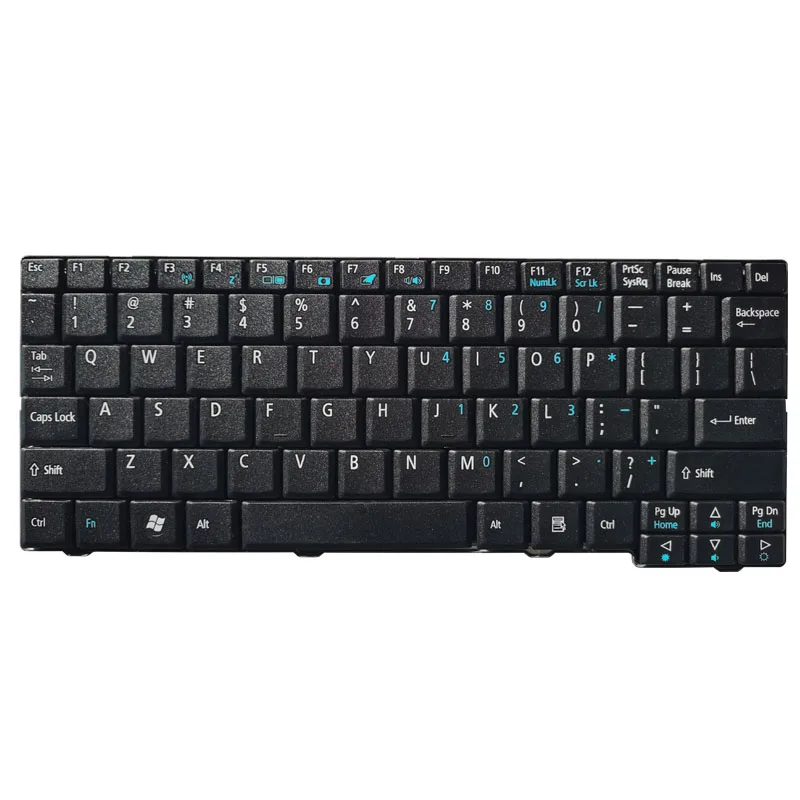 Клавиатура для ноутбука Acer Aspire One ZG5 D150 A150 A150L ZA8 ZG8 D210 D250 A110 AO531H Emachines EM250 английская