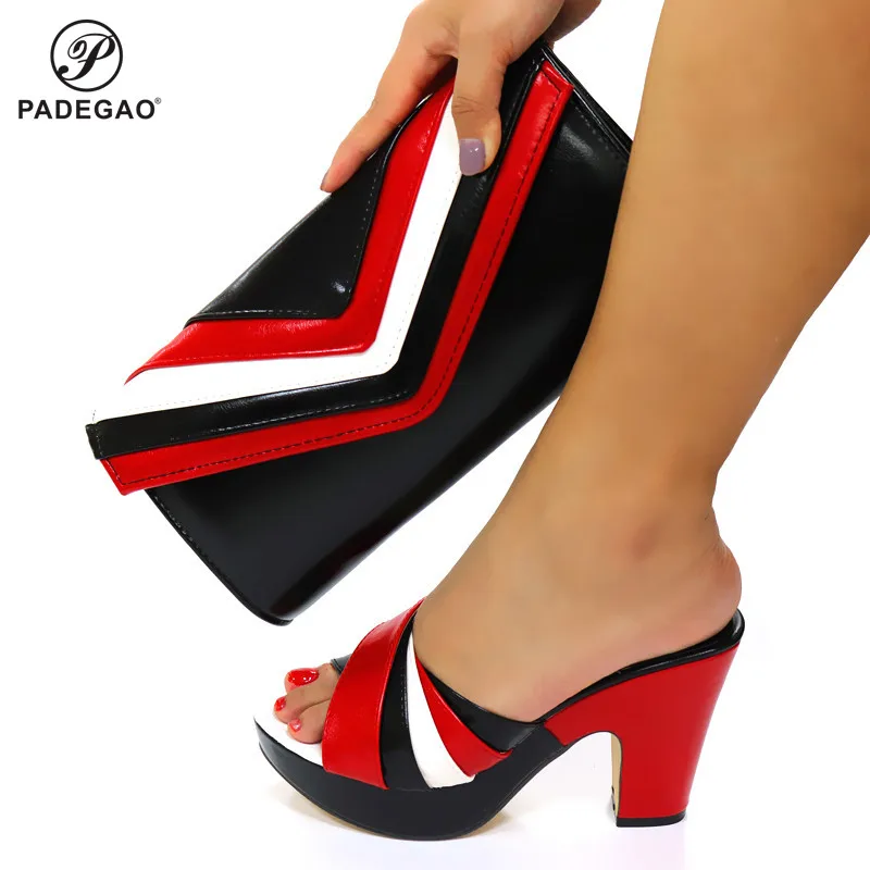 Модные женские туфли с сумочкой в комплекте Коллекция 2020 года Сезон весна осень