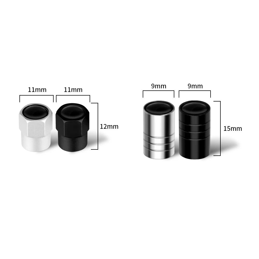 Металлические значки Mustang 4 шт. колпачки клапанов автомобильных колес