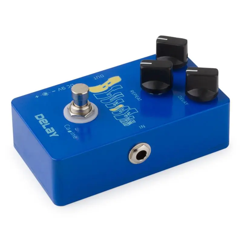 CALINE CP 19 синие океанские гитарные педали с эффектом Delay True Bypass Pedal|Детали и