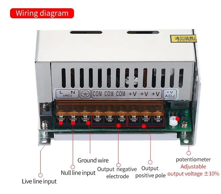 RD6012 RD6012W S-800-65V 12 3a импульсный источник питания трансформатор