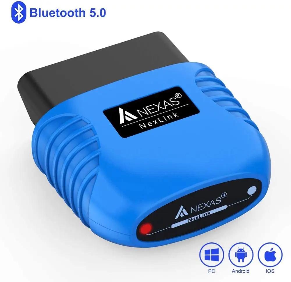 NEXAS NexLink OBD2 сканер Bluetooth 5 0 Автомобильный считыватель кодов EOBD OBD 2 диагностический