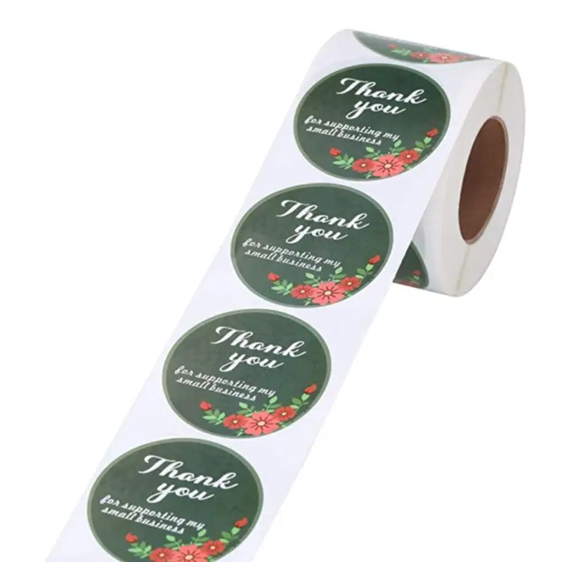 500 вещи Цветочная расцветка благодарю вас за поддержку моего маленького деловые