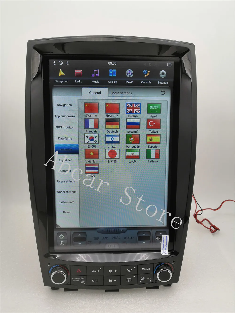 12,1 ''Tesla стиль Android 8,1 автомобильный dvd-плеер gps навигация для infiniti QX50 QX50L EX25 EX35 2010- стерео радио PX6 HDMI