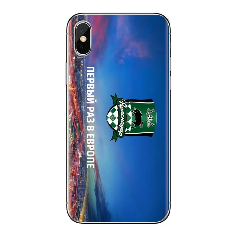 Мягкие прозрачные чехлы с логотипом FC Krasnodar Byki футбол для huawei mate Honor 4C 5C 5X6X7 7A 7C 8 9 10