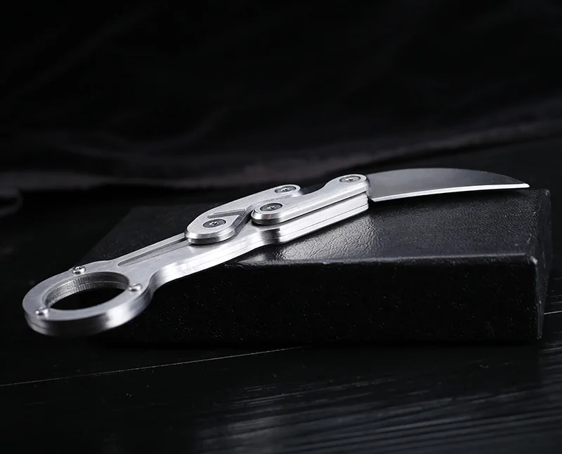 CS GO механический нож-лапа Morphing karambit Открытый EDC инструмент для кемпинга выживания Высокая твердость Многофункциональный полный стальной коготь