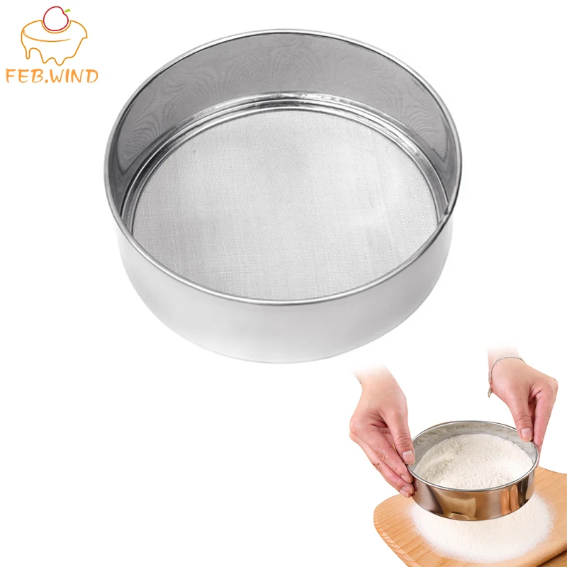 Кондитерские инструменты Круглый Винтаж сетка для просеивания муки