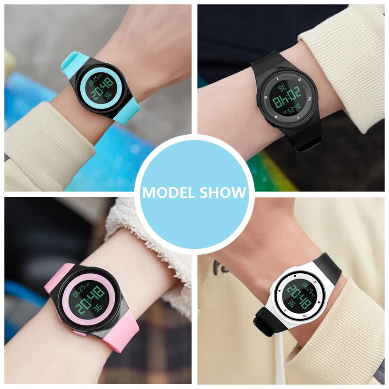 

New Fashion Casual Smart-watch Waterproof Pedometer Smart Watches Fitness Calories Sport Wristwatches LED Clock Relogio Feminino