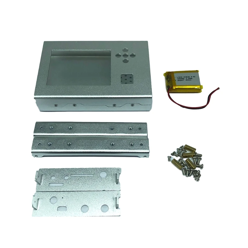 

H3CA Durable Portapack H2 0.5ppm Tcxo Radio Transceiver 3.2inch Touch LCD Display Aluminum Case 1500mah for Hackrf A SDR