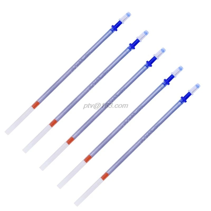 5 шт. Серебряная Водорастворимая Ручка Заправка для тканевых кожаных маркеров