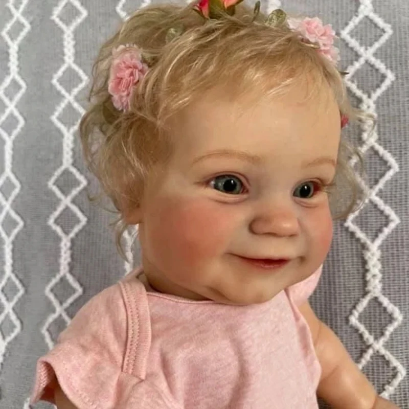 Два Размеры версия Bebe для малышей популярные Мэдди милая девушка кукла с корнями