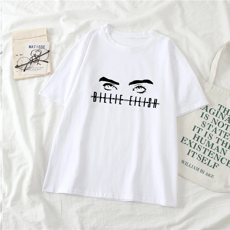 Повседневная футболка с короткими рукавами принтом американская певица дилли