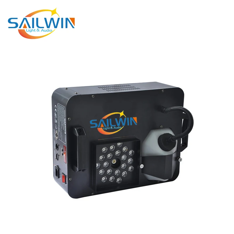 21*3W RGB флуоресцентная машина для сцены цветная дымка свадебных эффектов лампа