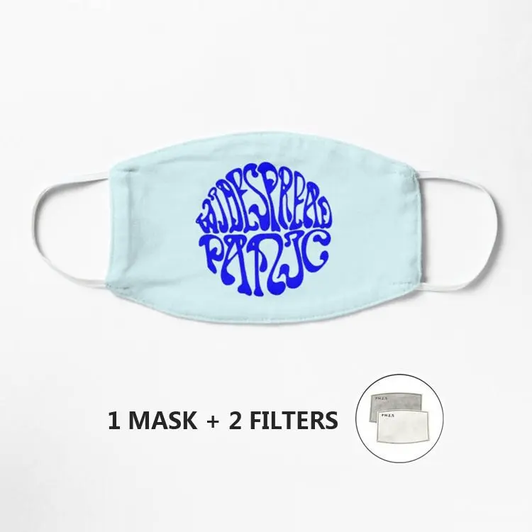 

Widespread Panic Mask Face Mask Mouth Fabric Muffle Face Funny Dustproof Cover Mascarilla