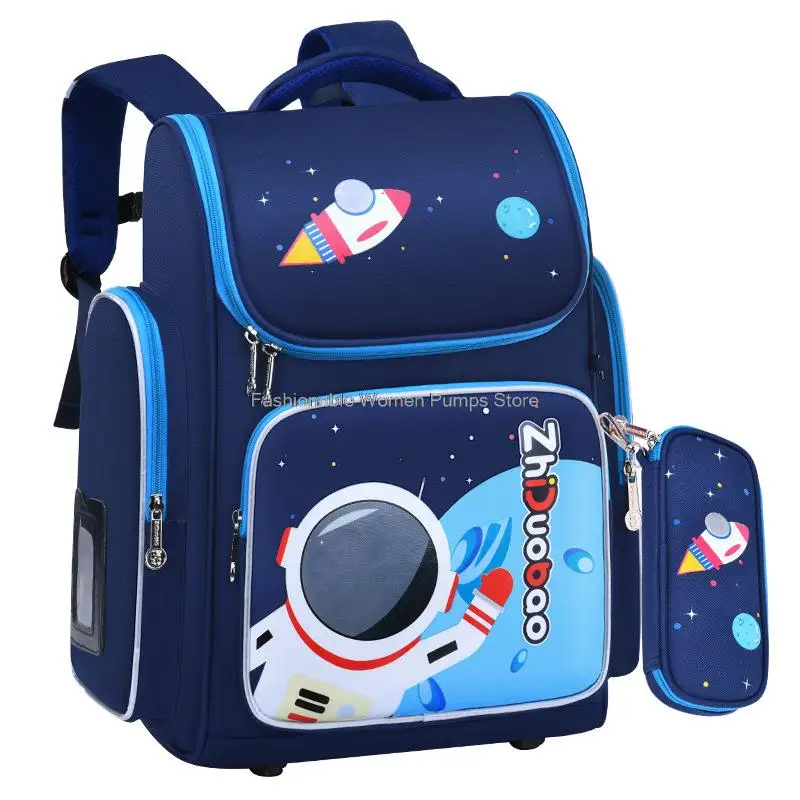 

2021 Waterproof Children School bags for Boys Girls Kids Cartoon Schoolbag Orthopedic Primary School backpack mochilas infantil