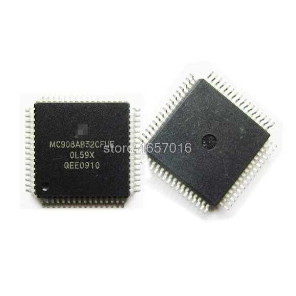 

10 шт./лот MC908AB32CFUE MC908AB32 MC908 908AB32CFUE 908AB32 908 QFP64