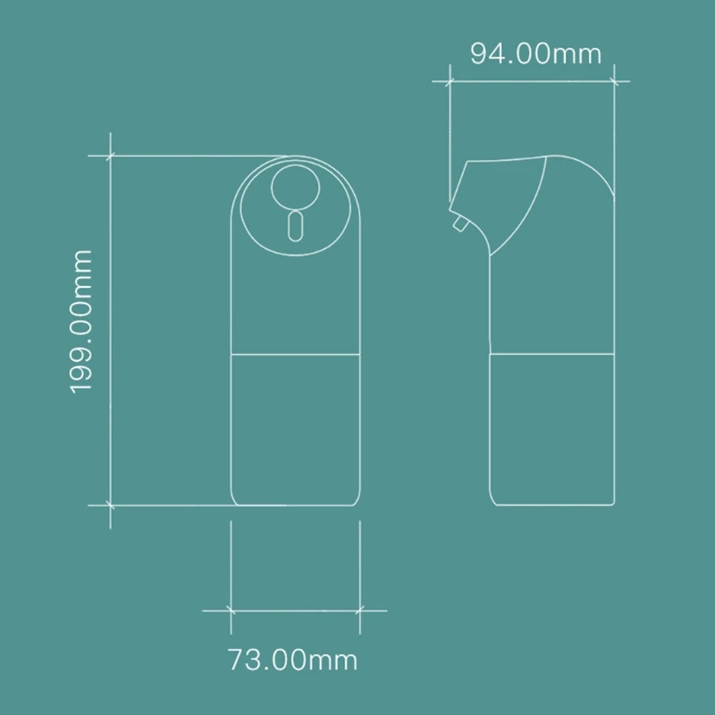 

320ML Automatic Hand Soap Foam Dispenser Hand Free Smart Sensor Non-Contact