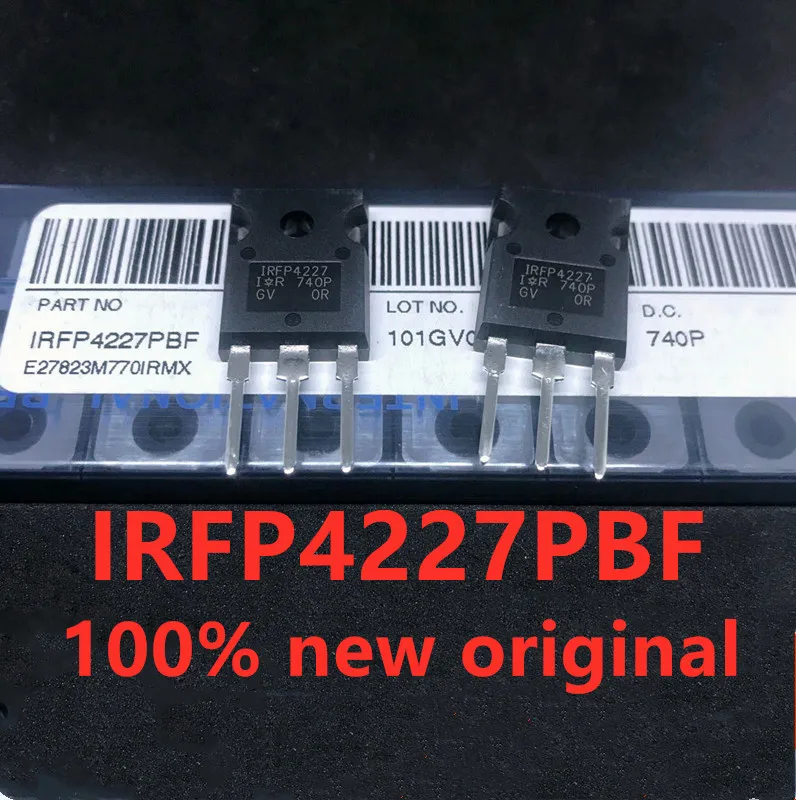 5 шт. 50 IRFP4227PBF IRFP4227 TO 247 100% Новый оригинальный не поддельный Бесплатная
