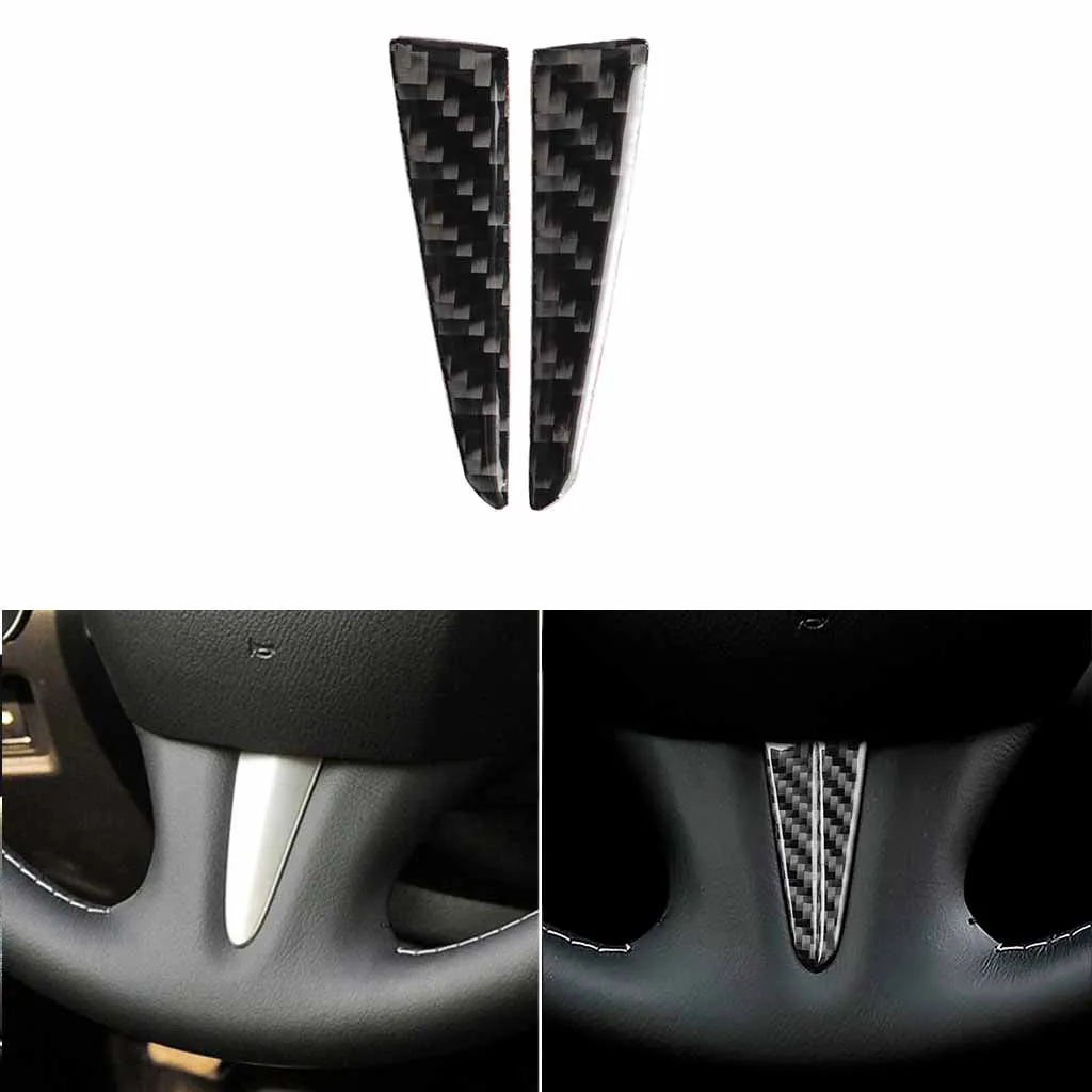 

Steering Wheel Sticker Trim Sticker For Infiniti Q50 Q60 2014 -2019 Carbon Fiber
