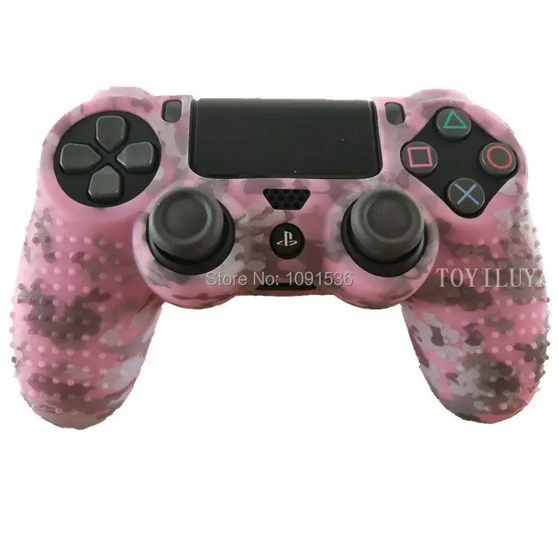 Противоскользящий силиконовый чехол для Sony PlayStation Dualshock 4 PS4 DS4 Pro тонкий защитный