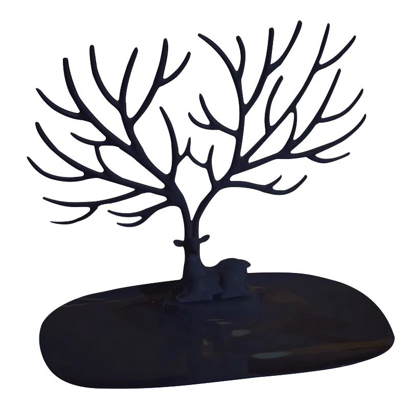 Multipurpose Shelves Earrings Display Stand Cute Little Deer Tray Tree Ring Pendant Bracelet Storage Racks Holder Jewelry | Дом и сад