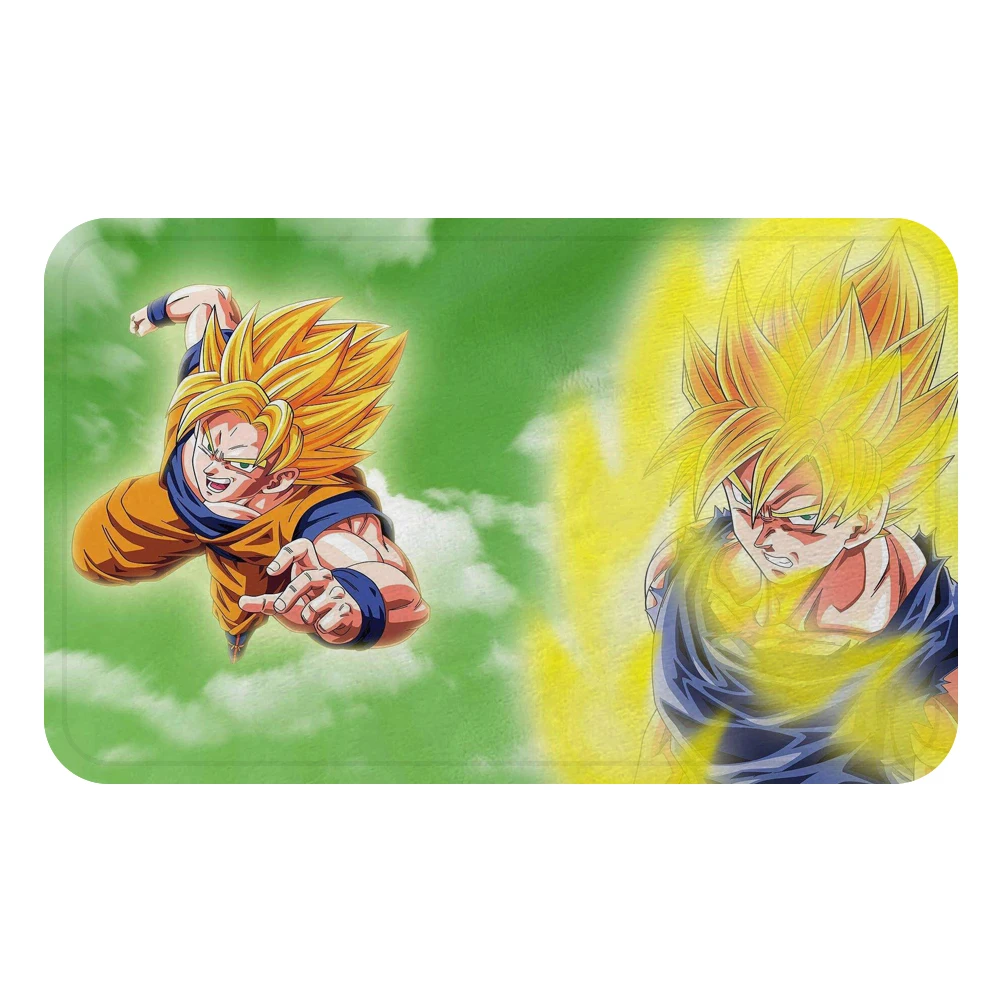 Аниме Жемчуг дракона Вегета Сон Гоку Saiyan коврик для ванной ковер декоративный Противоскользящий коврик комната автомобиль пол барная подложка домашний декор для дверей подарок