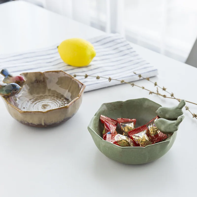 3D керамические украшения животных декоративные чаши мясистый цветочный горшок