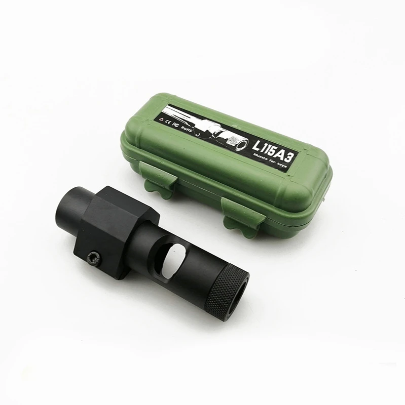 Topiston тактические AWM металлические приспособления гравировка L115A3 глушитель