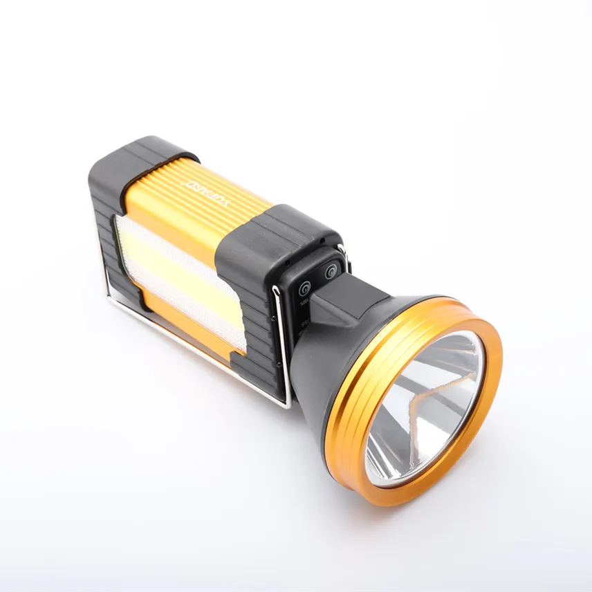 구매 Yupard 모바일 전원 T6 Led 휴대용 스포트 라이트 작업 빛 Usb 충전식 야외 Flashlightbuilt-in 배터리 광부의 램프