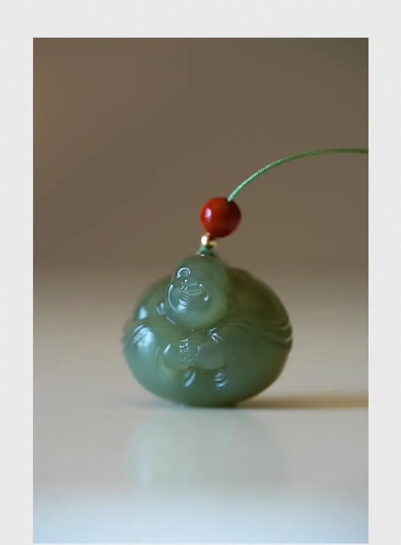 Китайское традиционное резьбовое ожерелье ручной работы из натурального