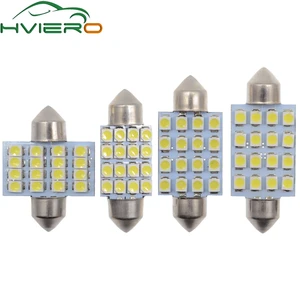 3528 1210 белый 16 светодиодов авто светодиодный Купол гирлянда дверсветильник свет лампа для чтения 31 мм 36 мм 39 мм 41 мм авто крыша задний фонарь багажник свет постоянного тока 12 В