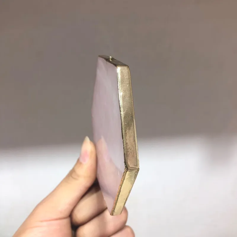 Горшок из розового кварца натуральные камни Минеральные Кристаллы лечебные